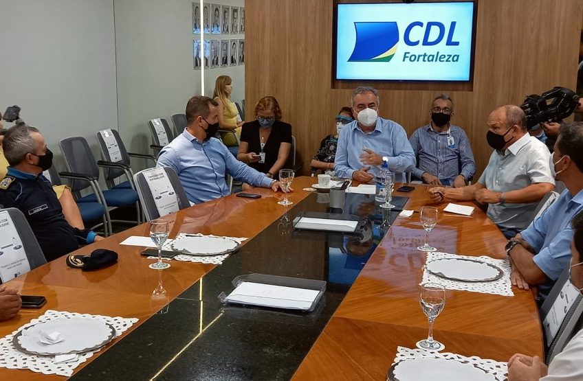 CDL de Fortaleza solicita ações de reforço no policiamento das áreas comerciais