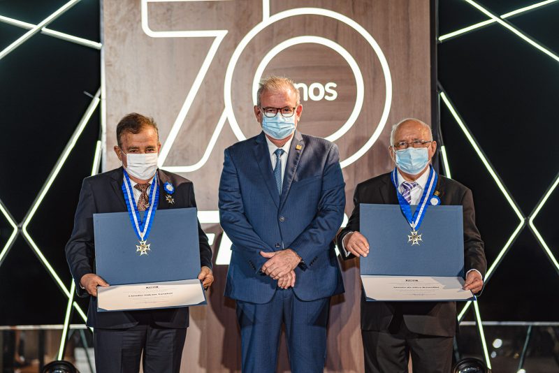 Dupla comemoração - FIEC celebra seus 70 anos com a entrega da Medalha do Mérito Industrial