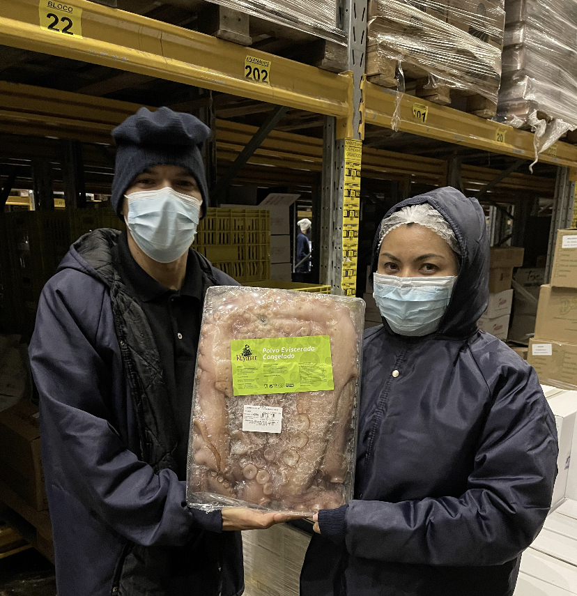 Japa da Ostra traz polvo gigante de até 8kg para Fortaleza