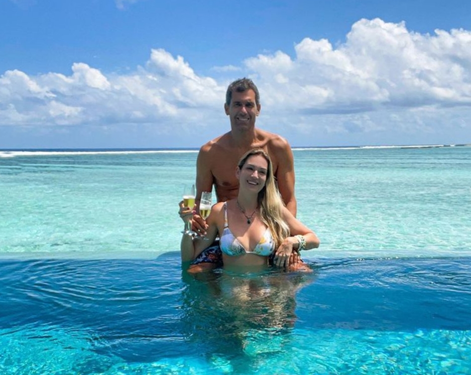 Germana e Victor Carneiro De Melo aterrissam nas Maldivas