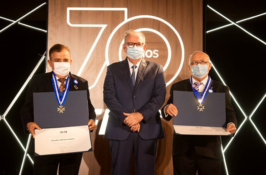 FIEC entrega a Medalha do Mérito Industrial e comemora os seus 70 anos