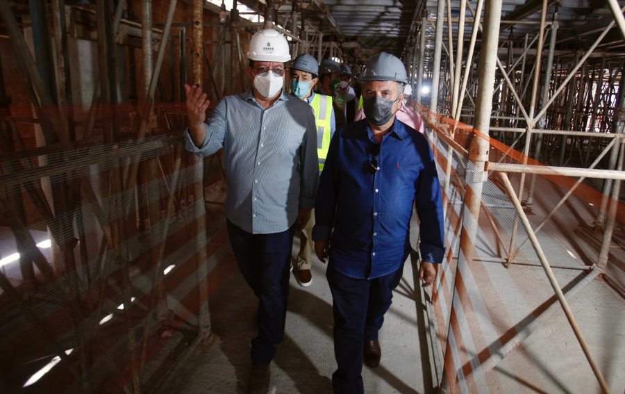 Rogério Marinho visita obras da Linha Leste do Metrô e garante R$ 660,8 mi