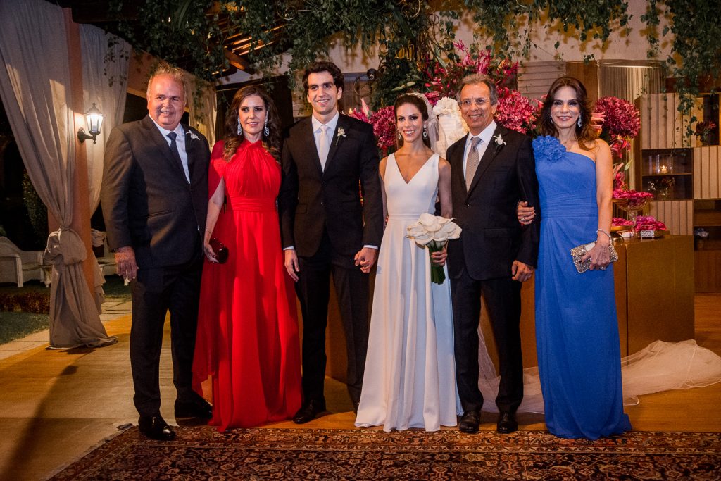 Aroldo Nogueira, Rosely Nogueira, Raphael Nogueira, Manuela Rolim, Eduardo Rolim E Sandra Rolim