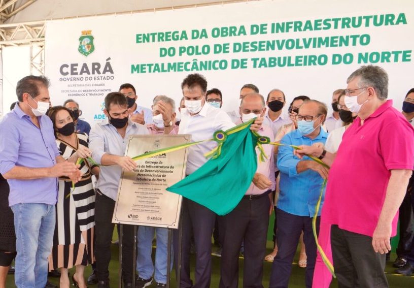 Governo do Ceará entrega primeira fase do Polo Metalmecânico de Tabuleiro Governo do Ceará entrega primeira fase do Polo Metalmecânico de Tabuleiro