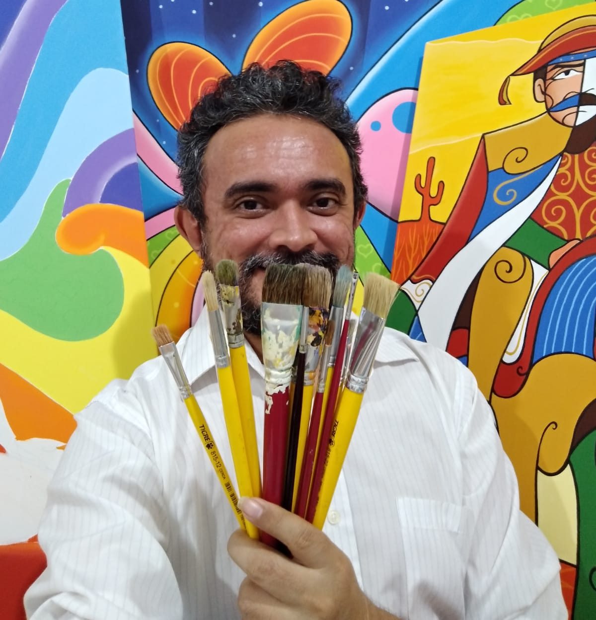 Elinaudo Barbosa fará live painting na Mostra Turismo Ceará no Rio