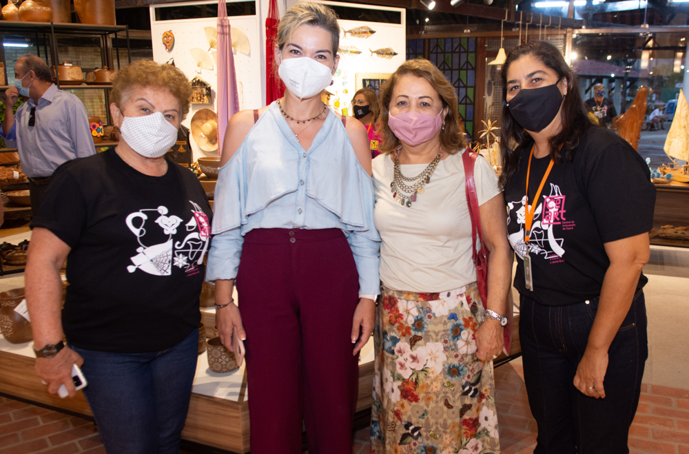 Edna Nogueira, Mirela Tavares, Fátima Lourenço E Meyre Costa