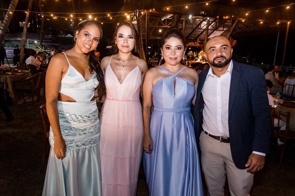Jessica Silva, Conceicao Pereira, Samara Godeira E Clovis Guimaraess