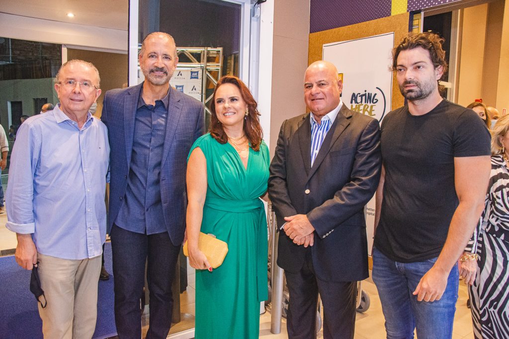 Joao Melo, Regis Medeiros, Denise Cavalcante, Luciano Cavalcante E Rodrigo Laureano
