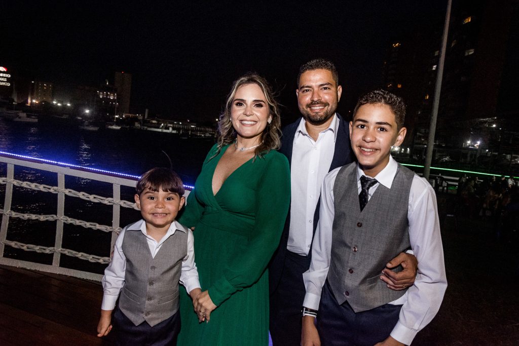 Joao Rafael, Gisele, Joao Neto E Rafael Severiano