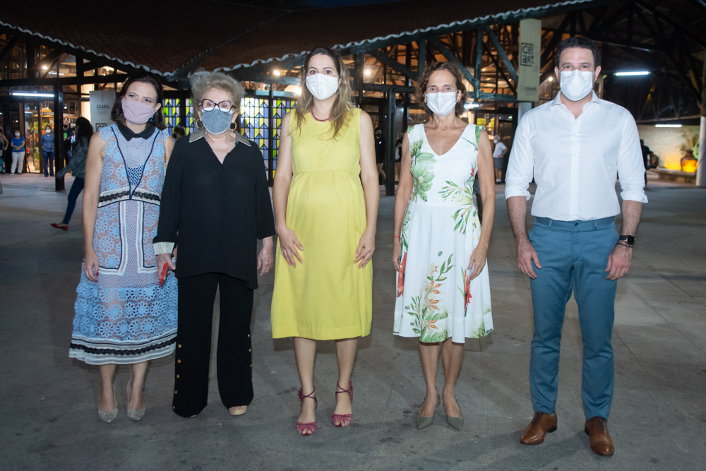 Patrícia Liebmann, Socorro França, Onélia Santana, Izolda Cela E Leo Couto