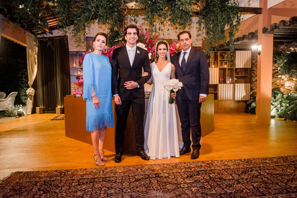 Roberta Nogueira, Raphael Nogueira, Manuela Rolim E Etevaldo Nogueira