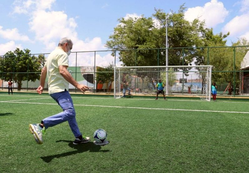 Prefeitura de Fortaleza inaugura a sua 80ª Areninha para estimular o esporte