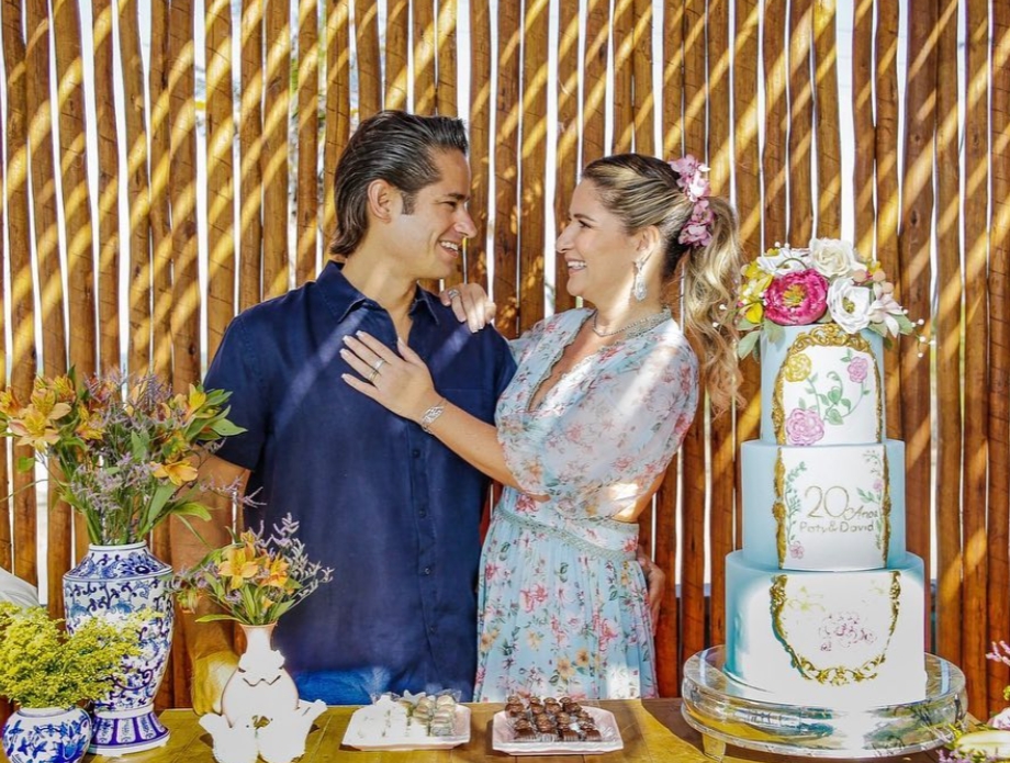 David e Patriciana Rodrigues armam um festão para celebrar seus 20 anos de casados