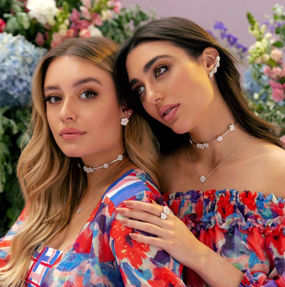 Maria Braz e Elisa Zarzur emprestam sua beleza para a nova campanha da Diamond Design