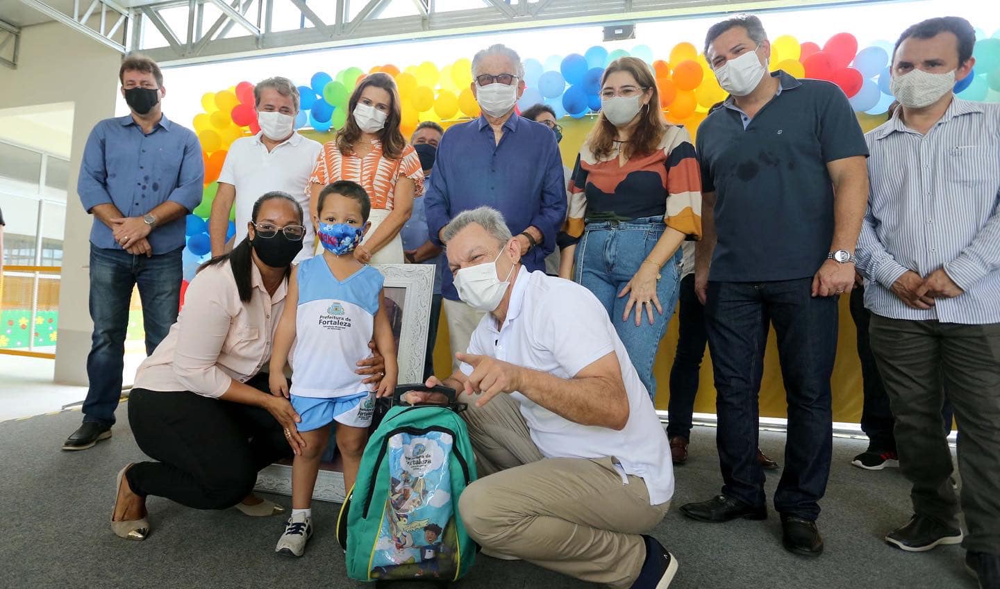 Família Bezerra de Menezes prestigia inauguração de creche em homenagem a Ana Amélia