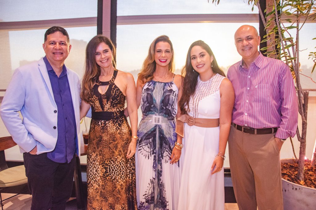 Andre Cidrao, Jane Cidrao, Larissa Queiroz, Amanda Queiroz E Fabio Portela