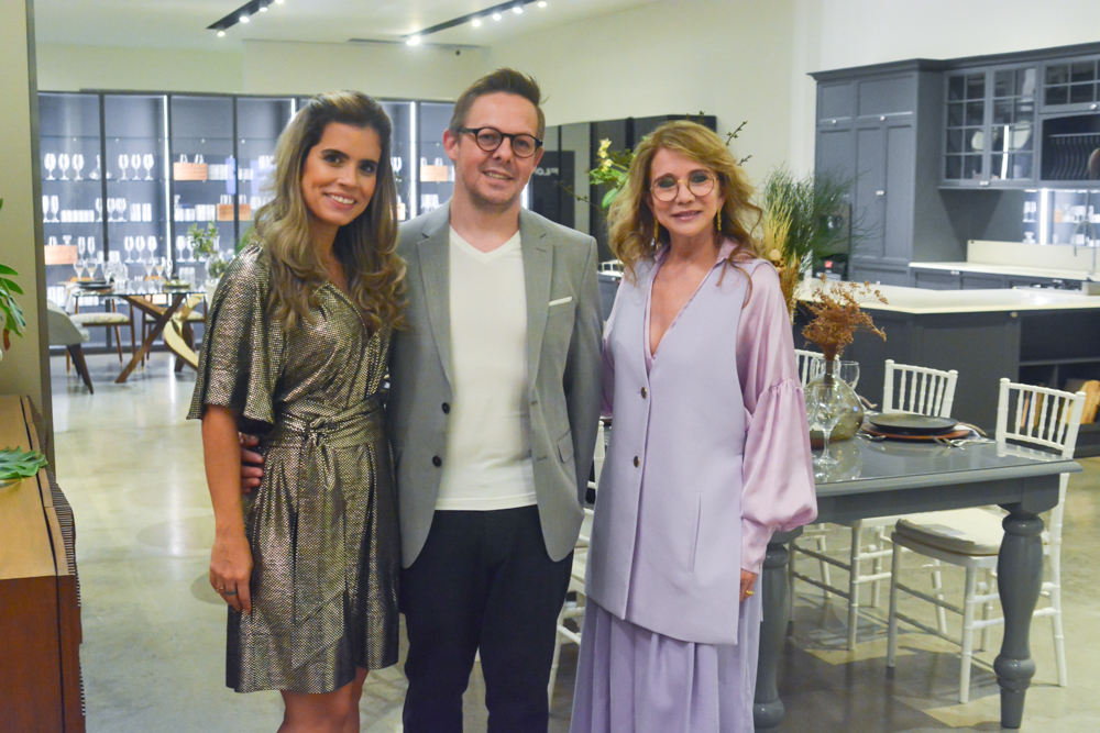 Andrea Moreno, Joel Pivotto E Sofia Linhares