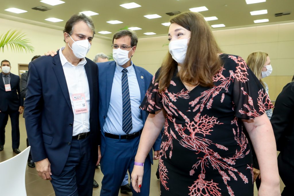 Camilo Santana, Gilsom Machado E Magda Nassar