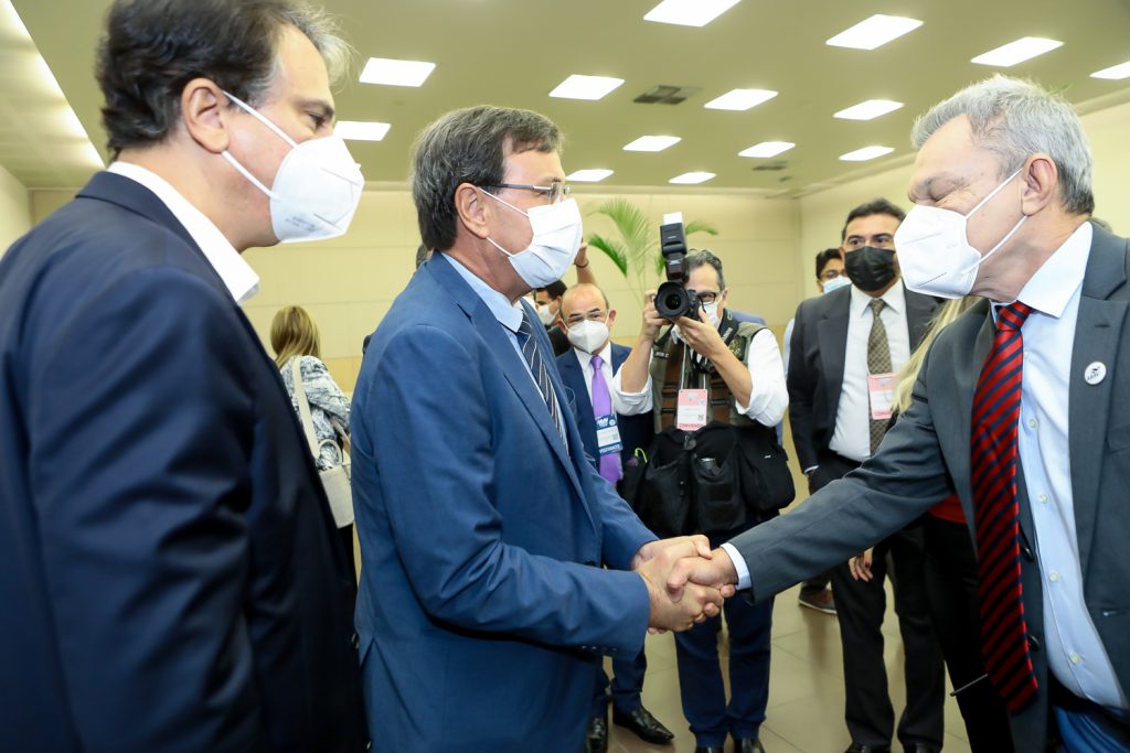 Camilo Santana, Gilsom Machado E Sarto Nogueira