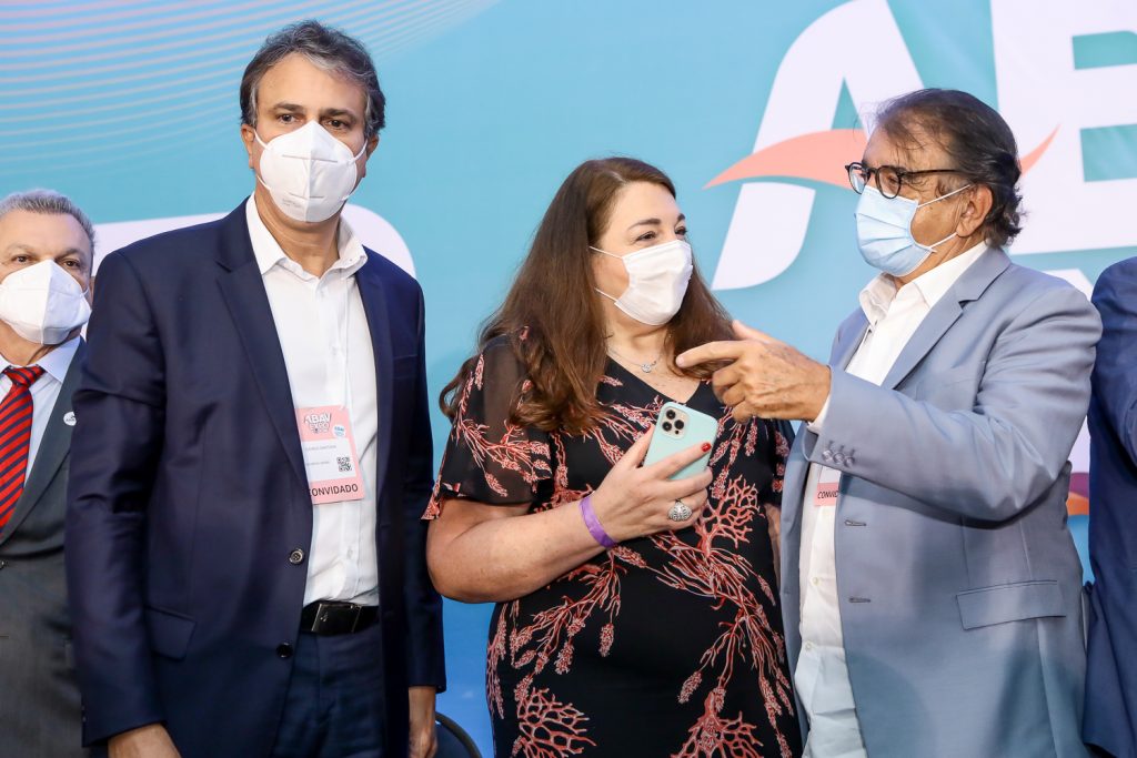 Camilo Santana, Magda Nassar E Arialdo Pinho