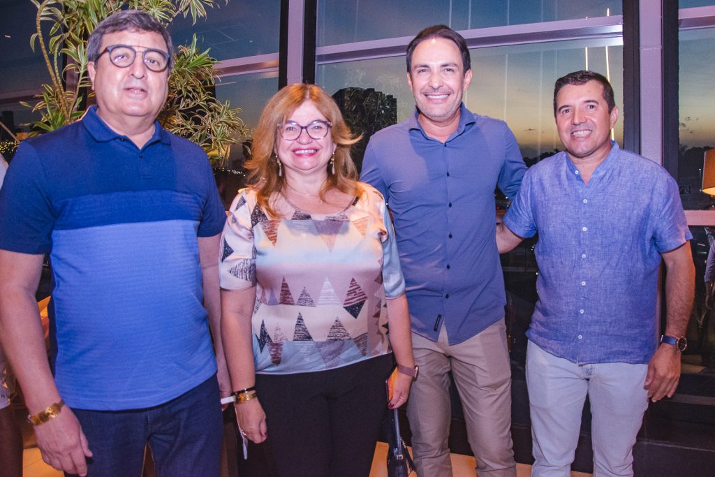 Danilo Forte, Marcia Vieira, Luis Carlos Queiroz E Renato Felipe
