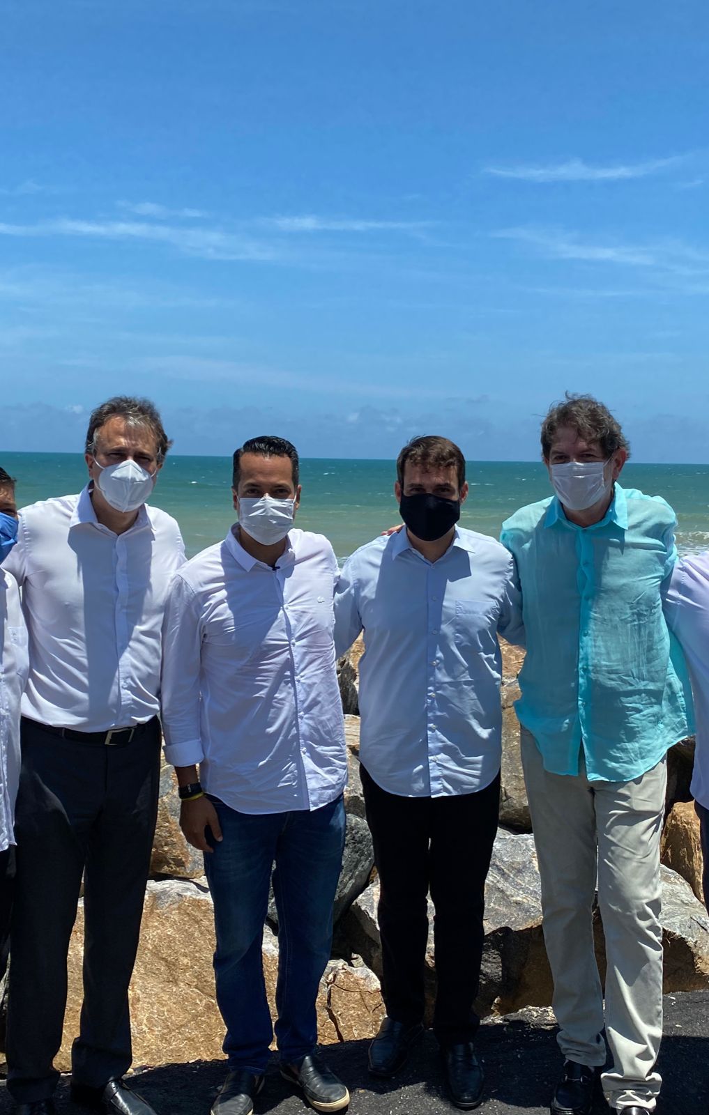 Deputado Salmito participa de evento histórico em Caucaia com o governador Camilo Santana e o senador Cid Gomes