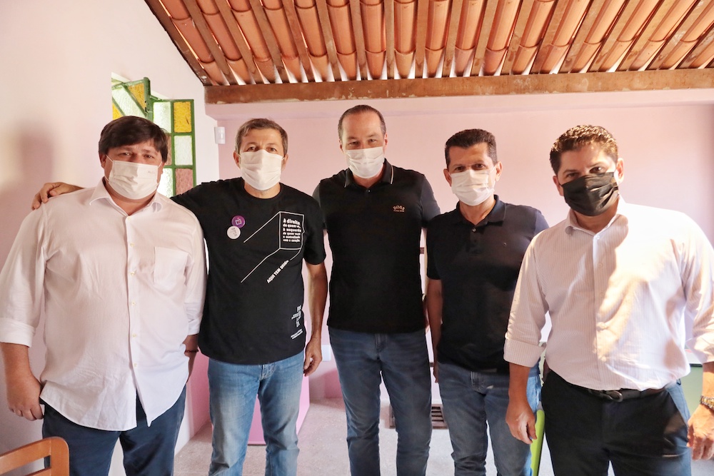 Elcio Batista Com George Lima, Joaquim Araújo,erick Vasconncelos E Pompeu Vasconcelos