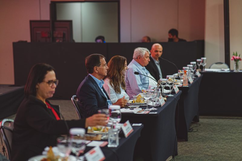 Evento híbrido - Emília Buarque recebe o empresário Jorge Gerdau Johanpetter no almoço-debate do Lide Ceará