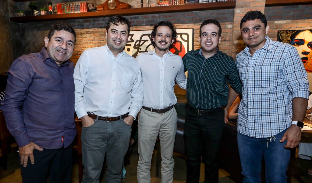 Marcos Aurelio, Leonardo Pontes, Hugo Luz, Marco Sobreira E Glebert Passos (2)