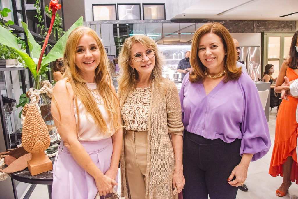 Monica Albuquerque, Sofia Linhares E Ines Cavalcante
