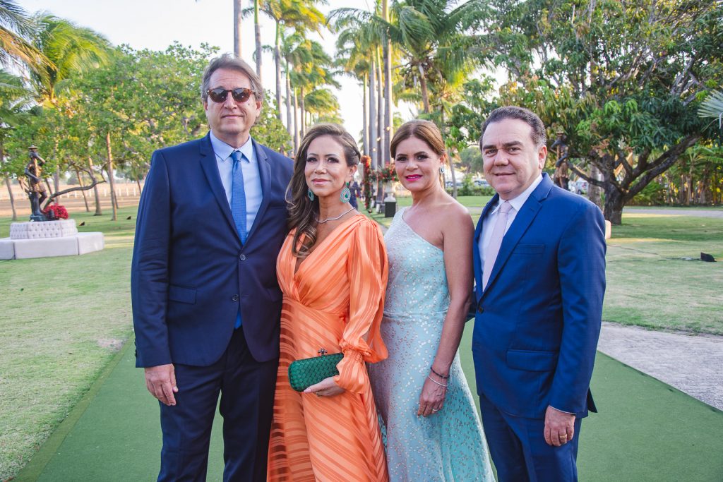 Philip Brookes, Sakie Brookes, Liliana Linhares E Fernando Linhares