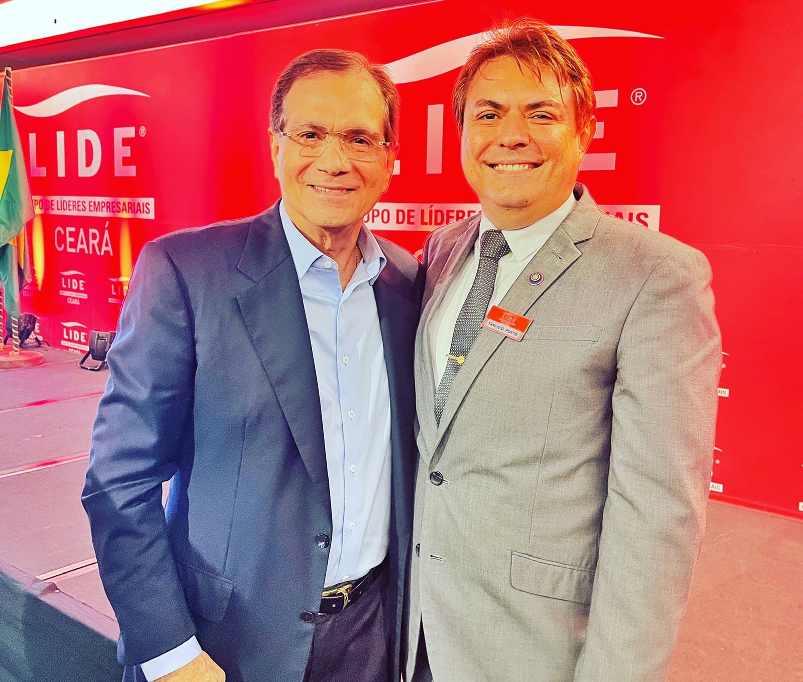 Tarcísio Porto e Beto Studart participam de evento de líderes empresariais com Jorge Gerdau