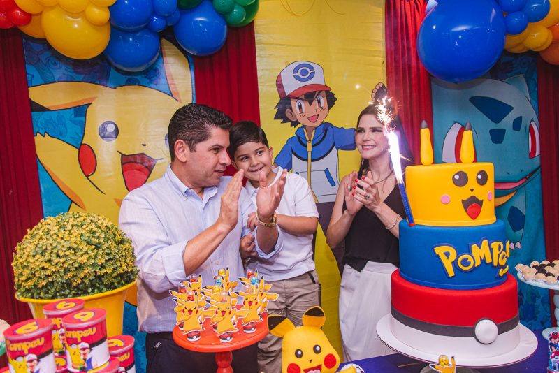 RÁ-TIM-BUM - Alto astral e alegria marcam o aniversário de 6 anos de Pompeuzinho Vasconcelos