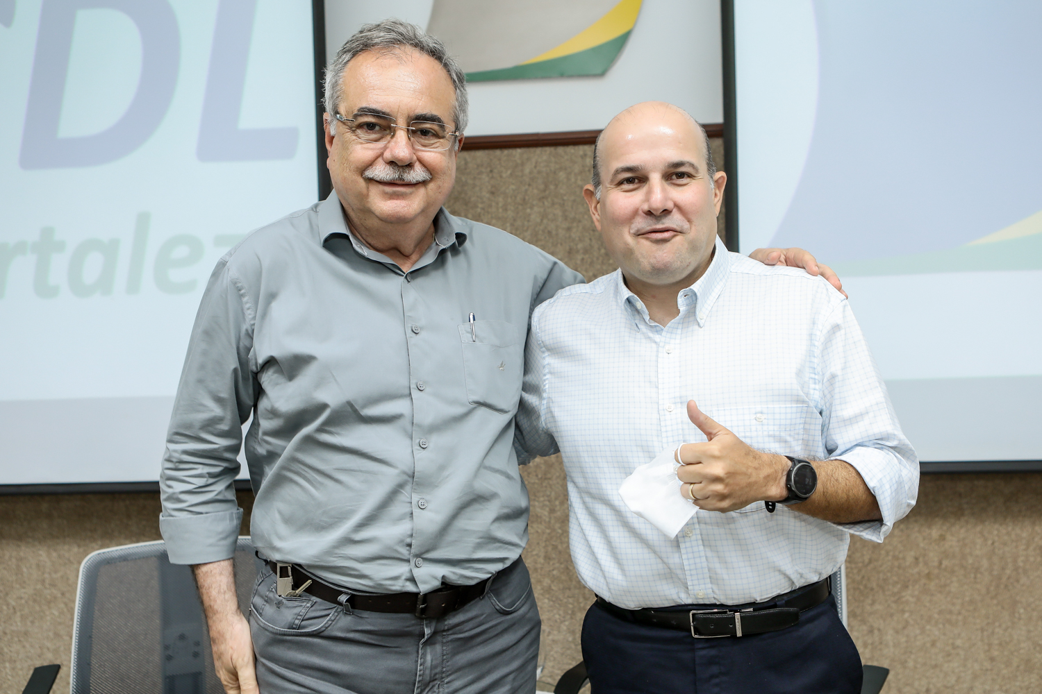 Roberto Cláudio participa de almoço com a diretoria da Câmara dos Dirigentes Lojistas de Fortaleza