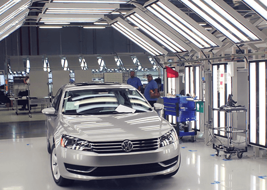 Na “Nacional da Washington”, oficina segue padrões Volkswagen à risca