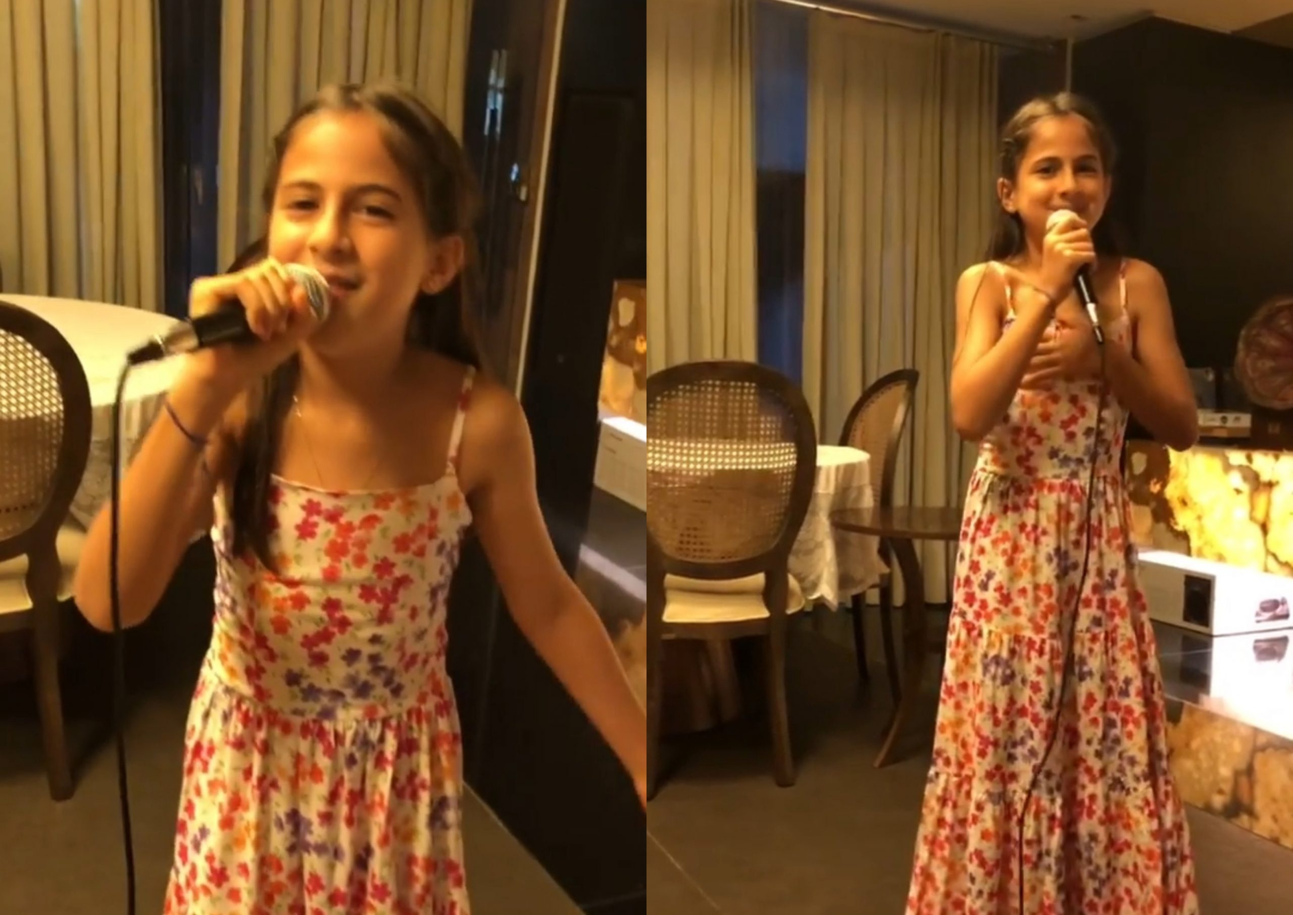 Onélia Santana compartilha homenagem feita por Luísa ao irmãozinho que está prestes a nascer