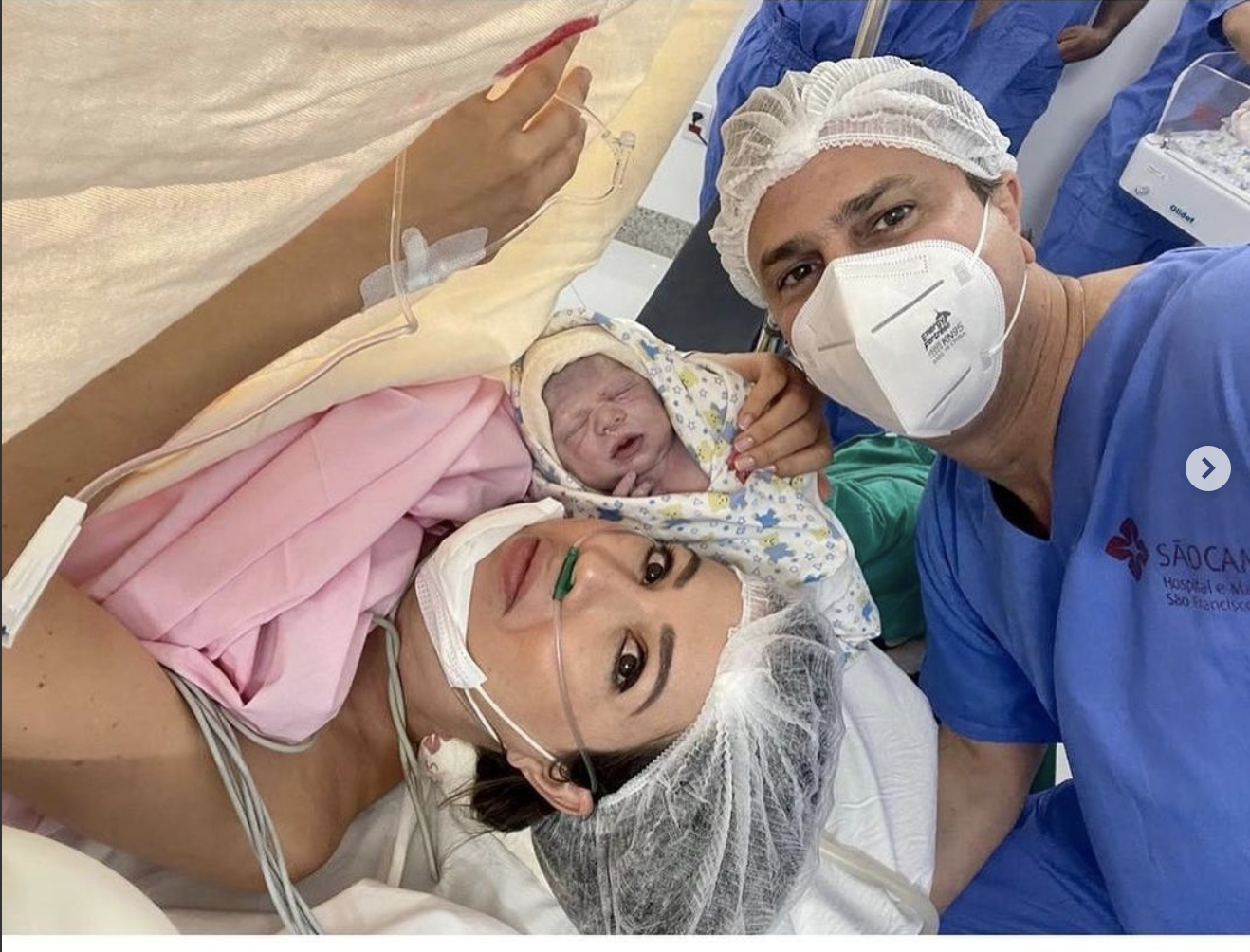 Nasceu José, o terceiro filho de Onélia e do governador Camilo Santana