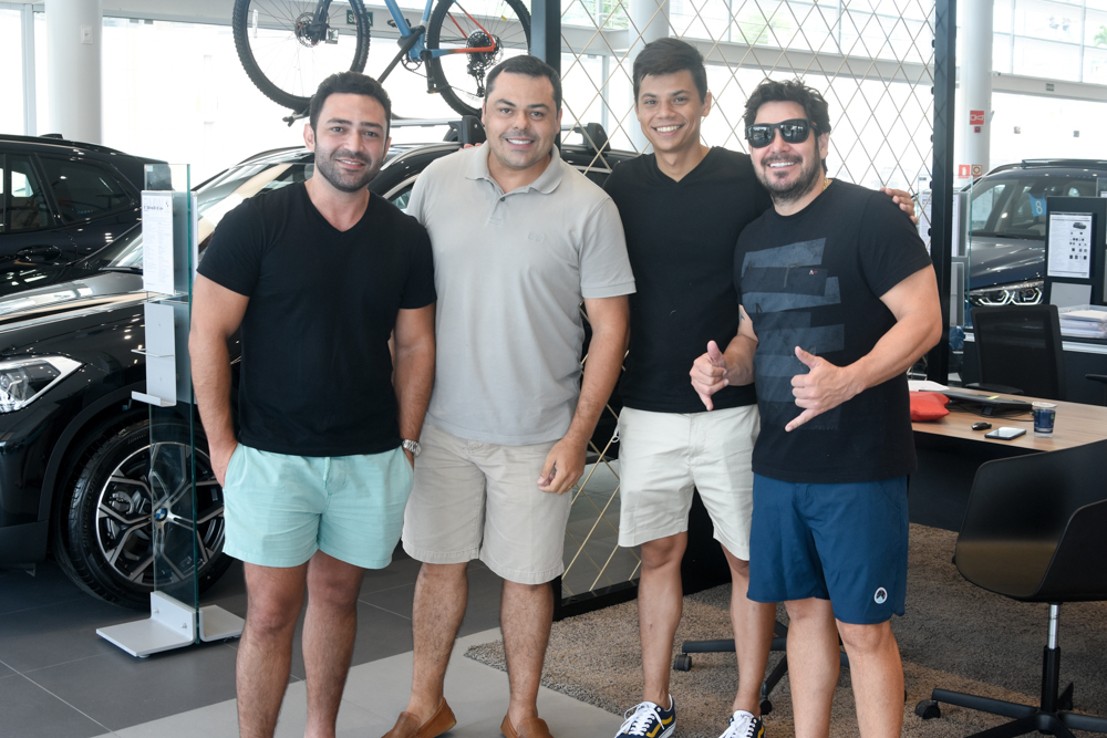 Emanuel Silva, Nilson Aguiar, Ariel Aragão E Adriano Rabelo