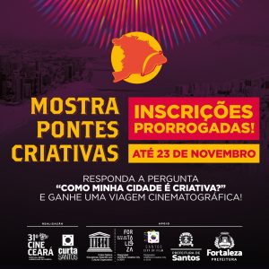Inscrições Prorrogadas Edital Cine Ceara