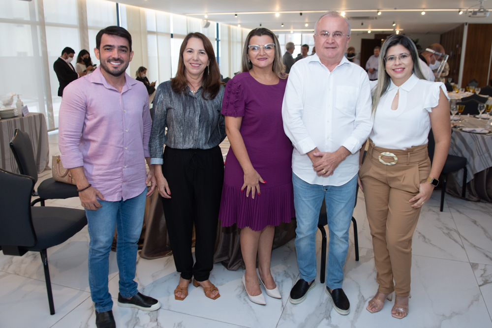 Luis Carlos, Ana Célia, Clenia Xaves, Gleidson Machado, Karulyne Duarte