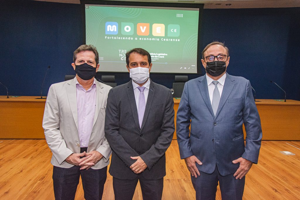 Marcos Andre Borges, Evandro Leitao E Tin Gomes