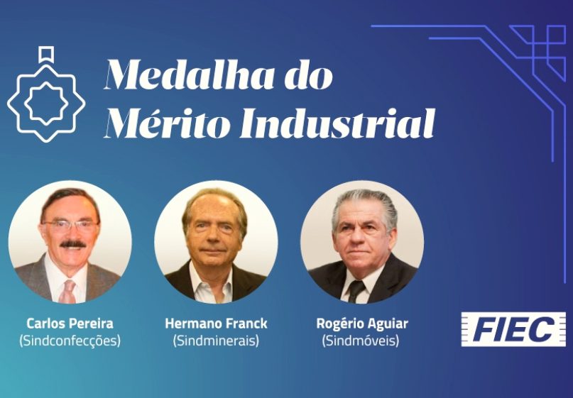 Ricardo Cavalcante anuncia os agraciados com a Medalha do Mérito Industrial 2021