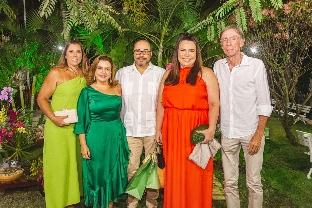 Nara Linhares, Roberta Ary, Breno, Andrea Rios E Alexandre Montenegro