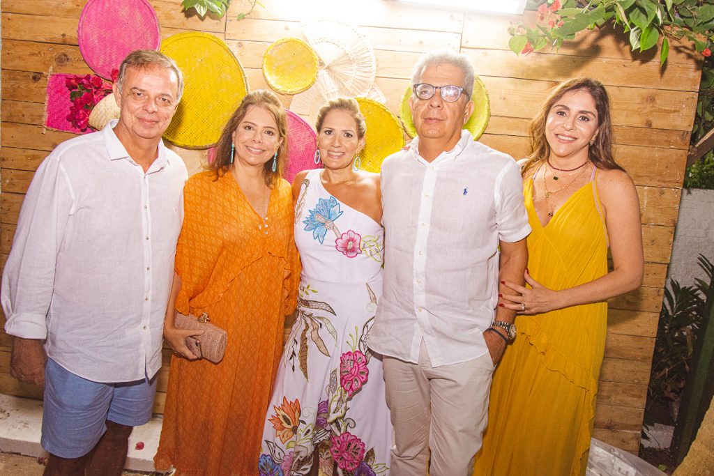 Roberto Gradvohl, Claudia Gradvohl, Marcia Peixoto, Joao Faria E Cristiane Faria