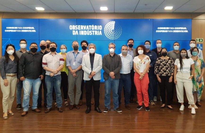 Comitiva do Sebrae conhece todos os detalhes do Observatório da Indústria