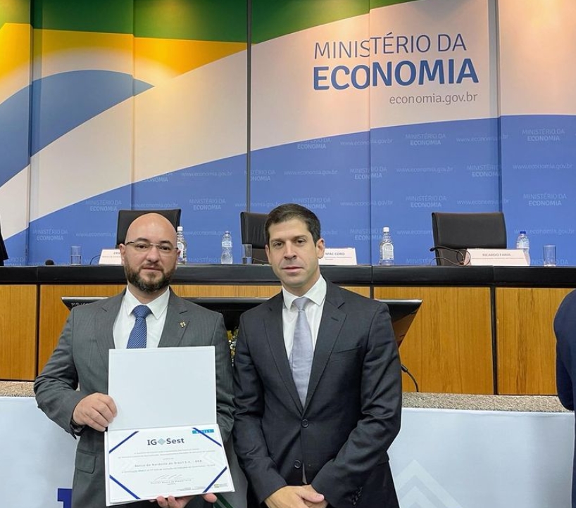 Banco do Nordeste recebe certificado de governança do Ministério da Economia