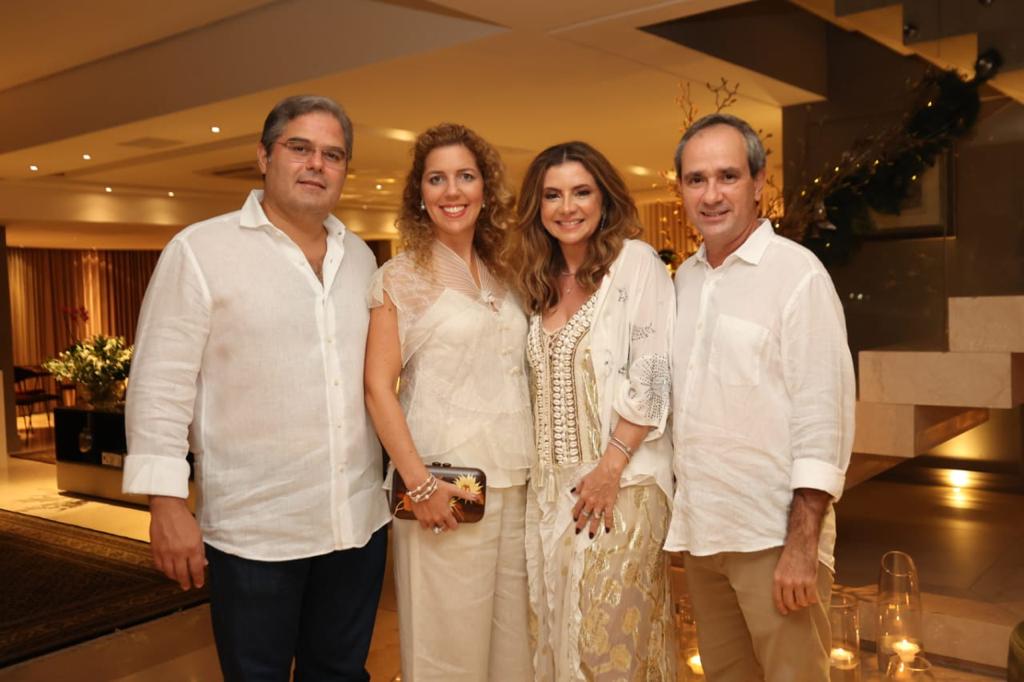 Edson Queiroz Neto E Ticiana Rolim Queiroz, Emilia Buarque E Sergio Resende