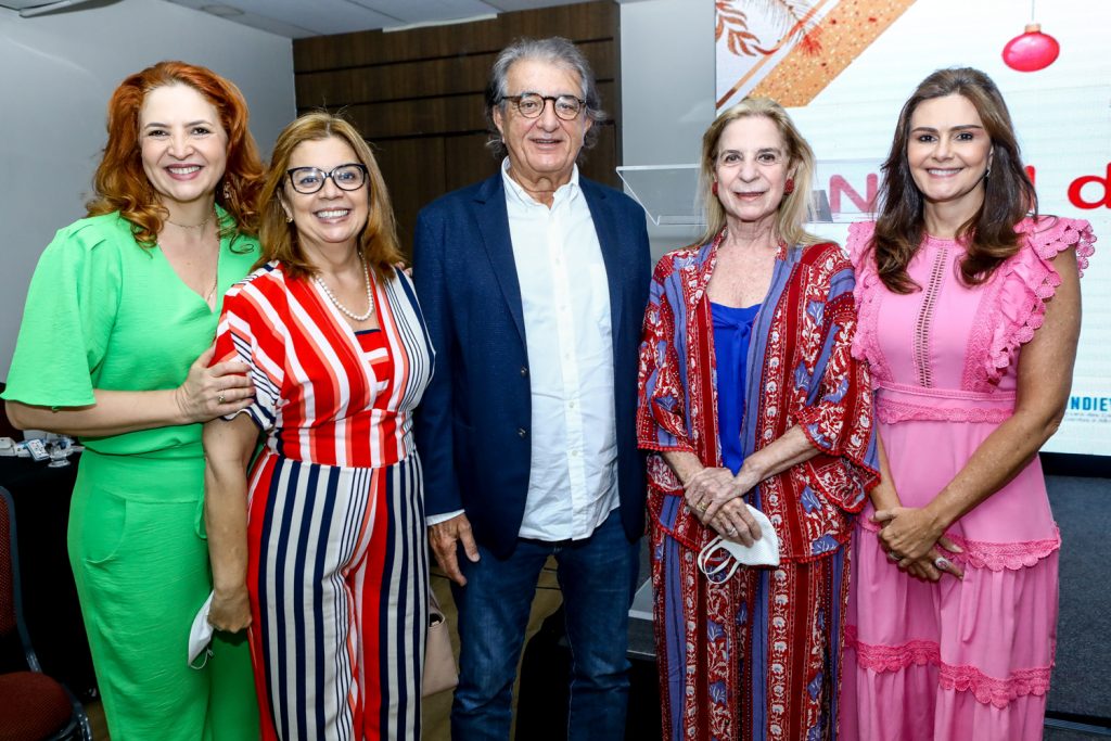 Enide Camara, Valeria Cavalcante, Arialdo Pinho, Annea Ribeiro E Ivana Bezerra