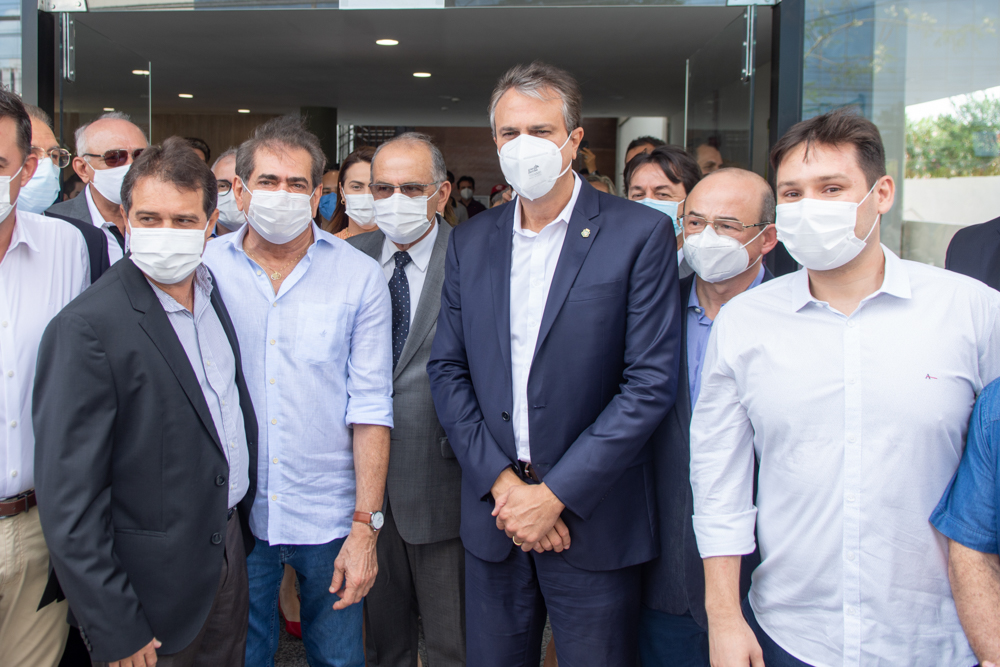 Evandro Leitão, Zezinho Albuquerque, Antônio Granja, Camilo Santana, Sergio Aguiar E Marcos Sobreira