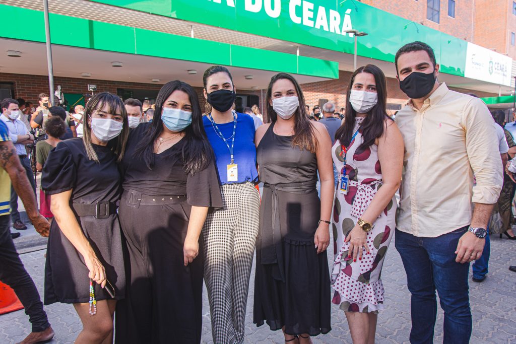 Francisca Graziela, Erica Rocha, Angelica Cedro, Aline Delmondes, Ilana Monteiro E Fernando Aguiar